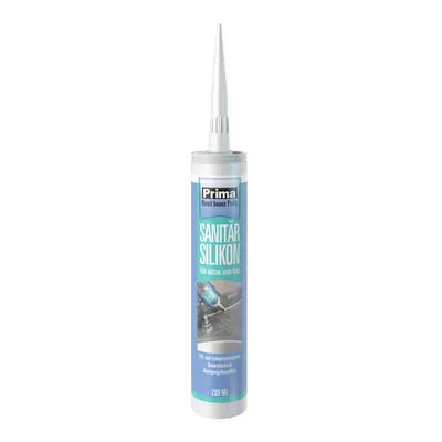 Prima Sanit&auml;r-Silikon wei&szlig; 280ml