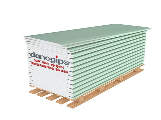 Gipskartonplatte Massiv 20 mm impr&auml;g.