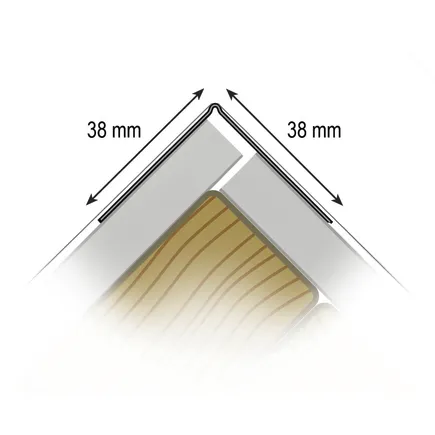 Papierkantenprofil Nr. 37327  30,5 m/Rol