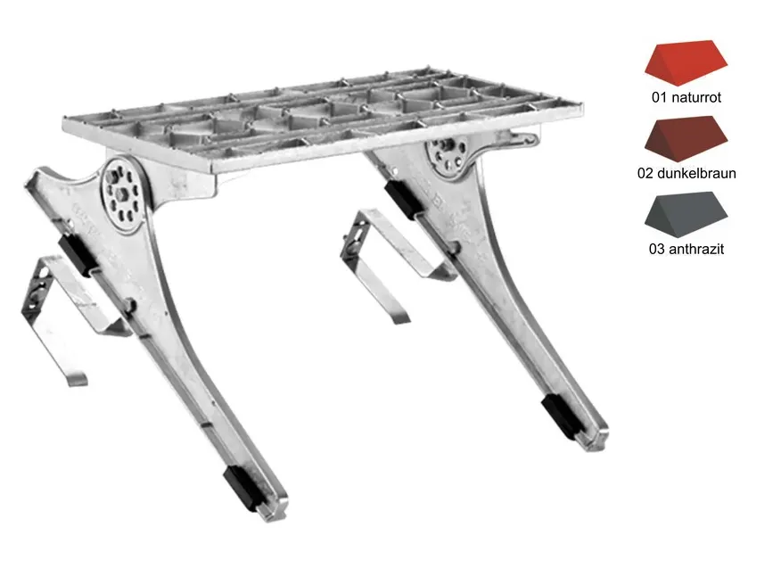 Heuel SnapStep Alu-Kurzrost     50x25 cm