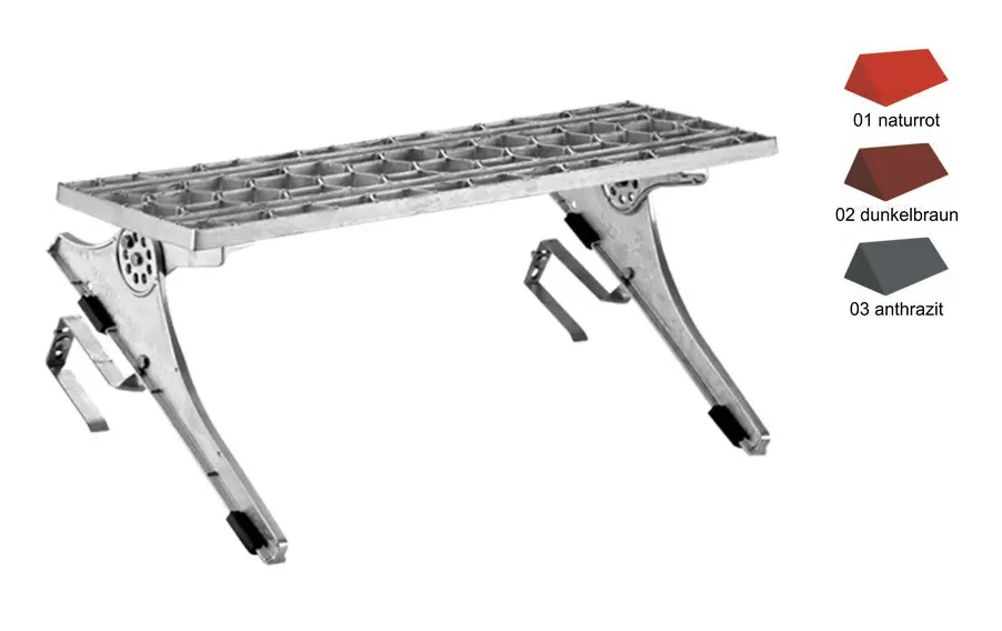 Heuel SnapStep Alu-Langrost     80x25 cm