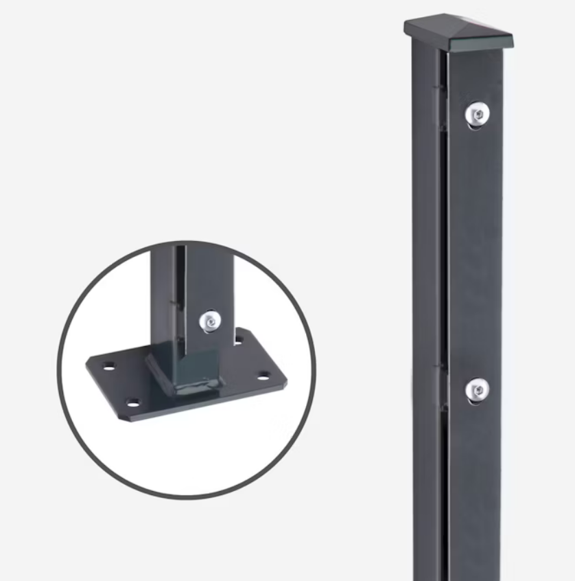 Growi® Gitterpfosten Wapel Typ FB - Doppelstabzaun - Bergle & Co. GmbH