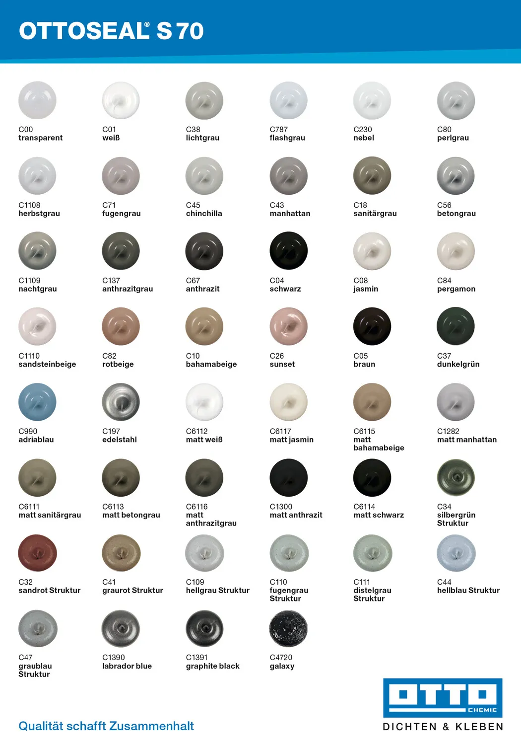 Otto Seal  S70  Natursteinsilicon